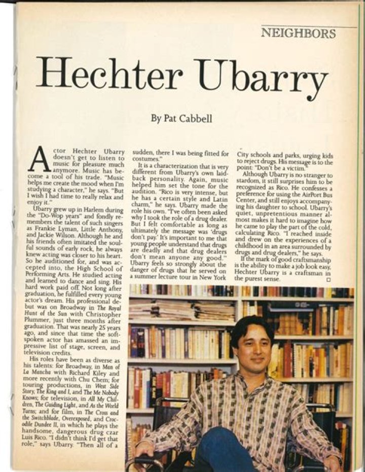 Hechter Ubarry Wikipedia: Everything To Know About The Actor
