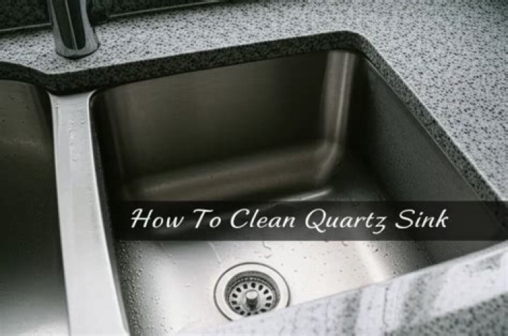 How to clean quartz sink