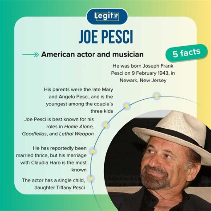 Joe Pesci’s Net Worth, Biography, Career, Awards, Fact and Life Story