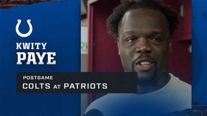 Kwity Paye Age, Draft, Stats, Net Worth, College, Injury, Salary