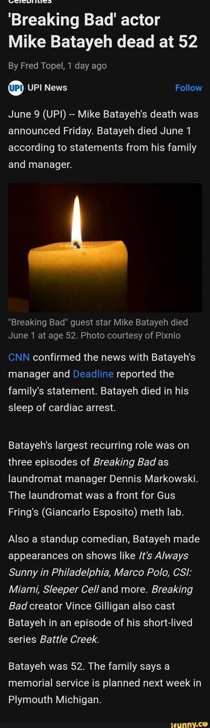 Mike Batayeh Height, Age, Wikipedia, Father, Mother, Death Cause, Wife
