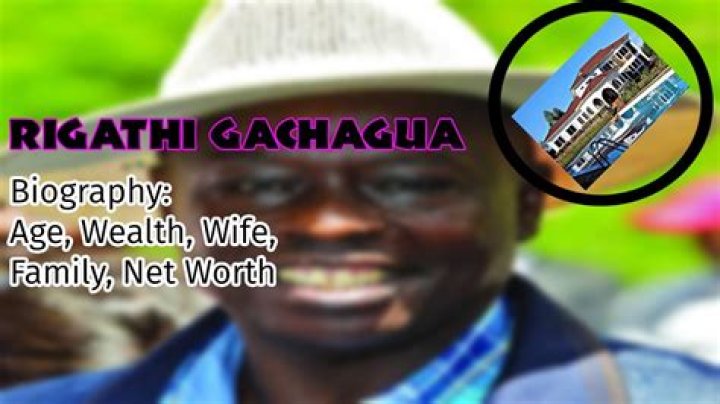 Rigathi Gachagua Bio, Wiki, Age, Height, Family, Wife, Deputy President, Salary, and Net Worth.